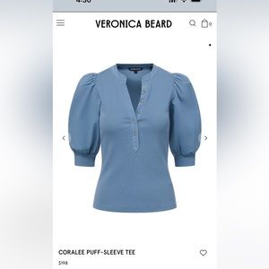 Coralee top from Veronica Beard